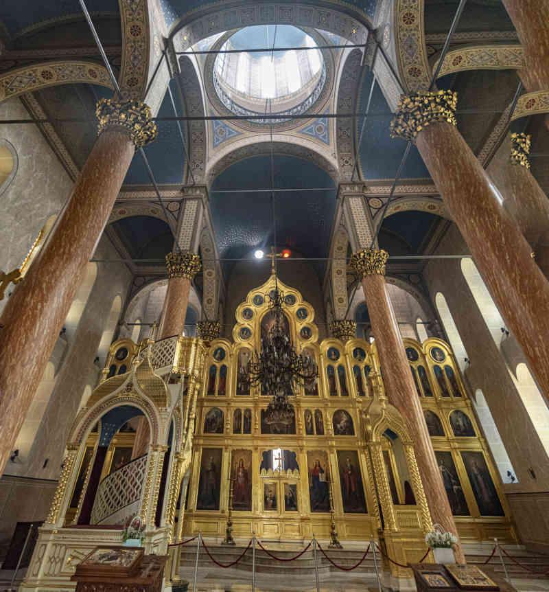 Bosnia y Herzegovina - Sarajevo 45 - catedral ortodoxa de la Natividad de la Madre de Dios.jpg